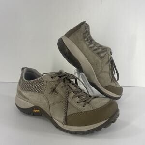 Dansko Women's Sneakers in Olive and Taupe